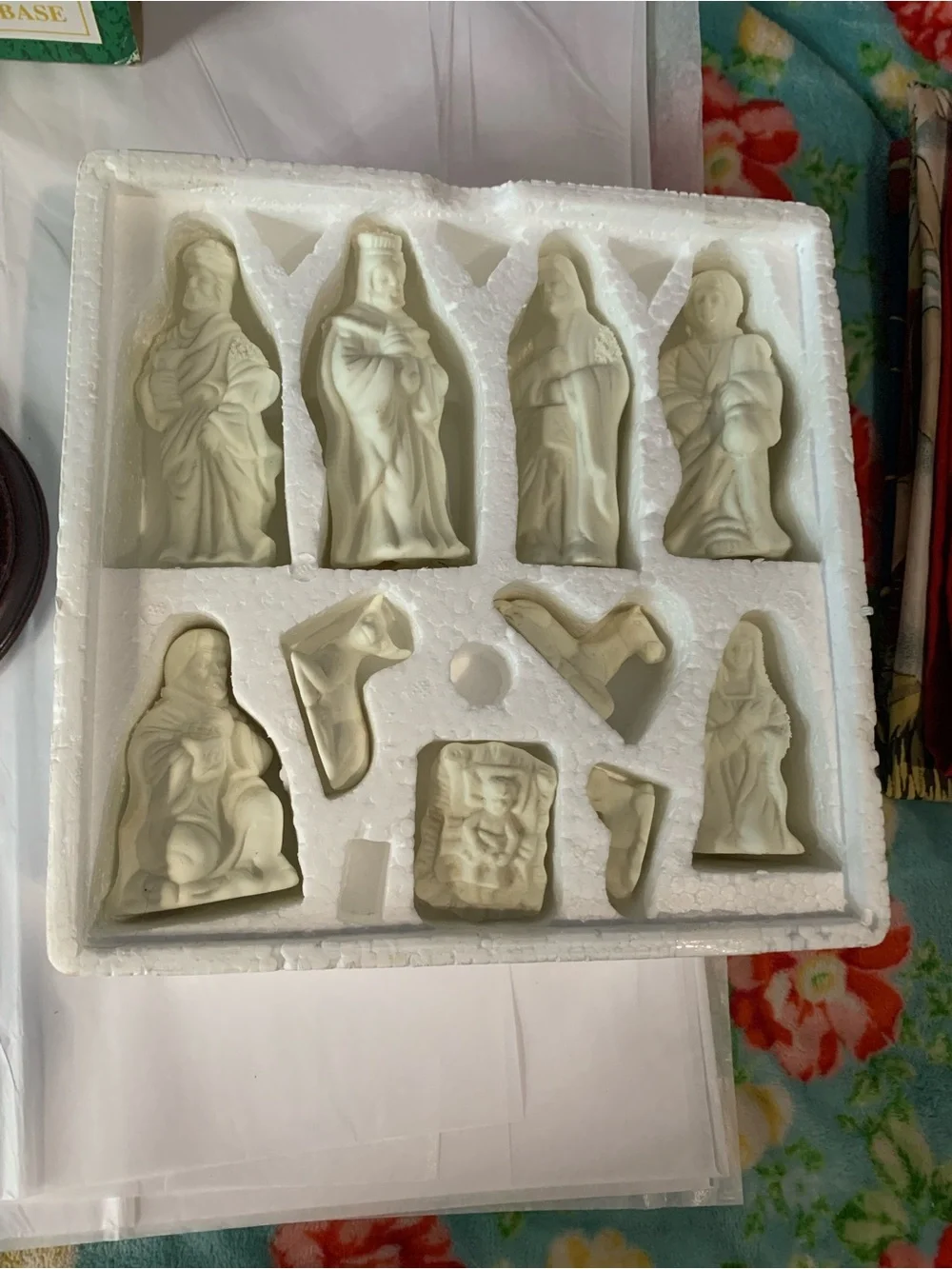 11 Piece Jade Collection World Bazaar Nativity Set with Base